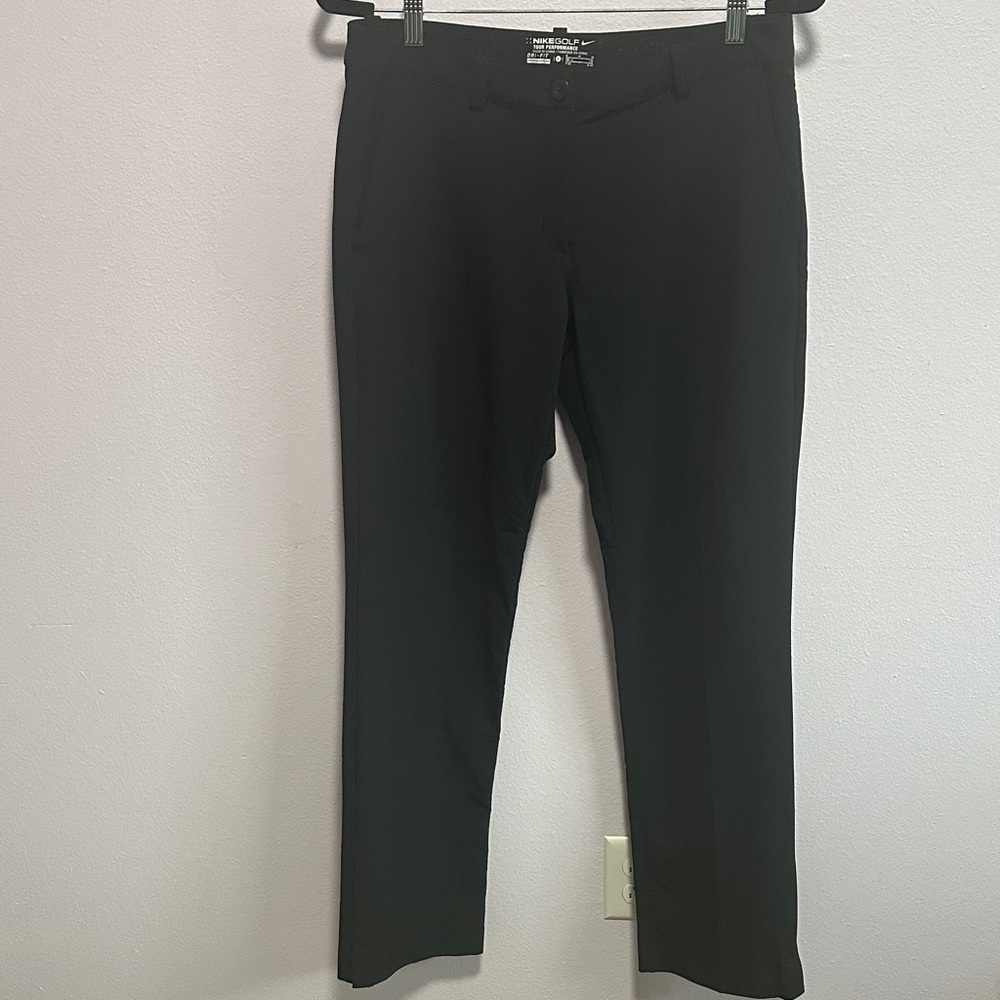 Nike Black Golf Performance Straight-Leg Pants